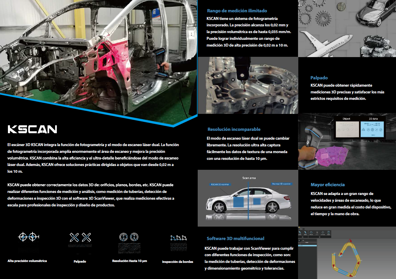 Presentación del diseño compacto y ergonómico del escáner 3D IT3D Scan ONE