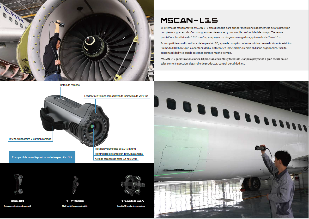 Escáner 3D iReal M3 con diseño ergonómico y tecnología avanzada para digitalización precisa