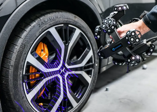 Seguimiento óptico para una exploración 3D instantánea